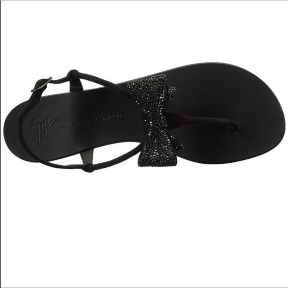 GIUSEPPE ZANOTTI - Crystal Embellished Slingback - Picture 3 of 7